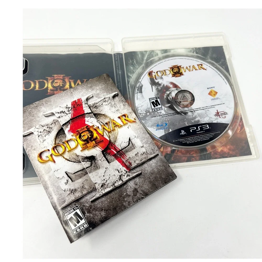 God of War III‎ Sony PlayStation 3 PS3 2010 Action Adventure Kratos